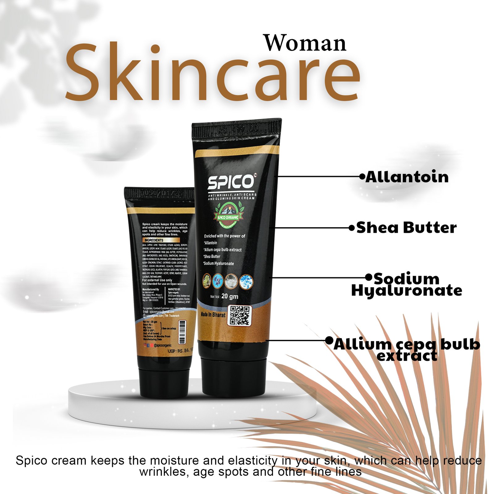 Spico Organic Anti Wrinkle Cream