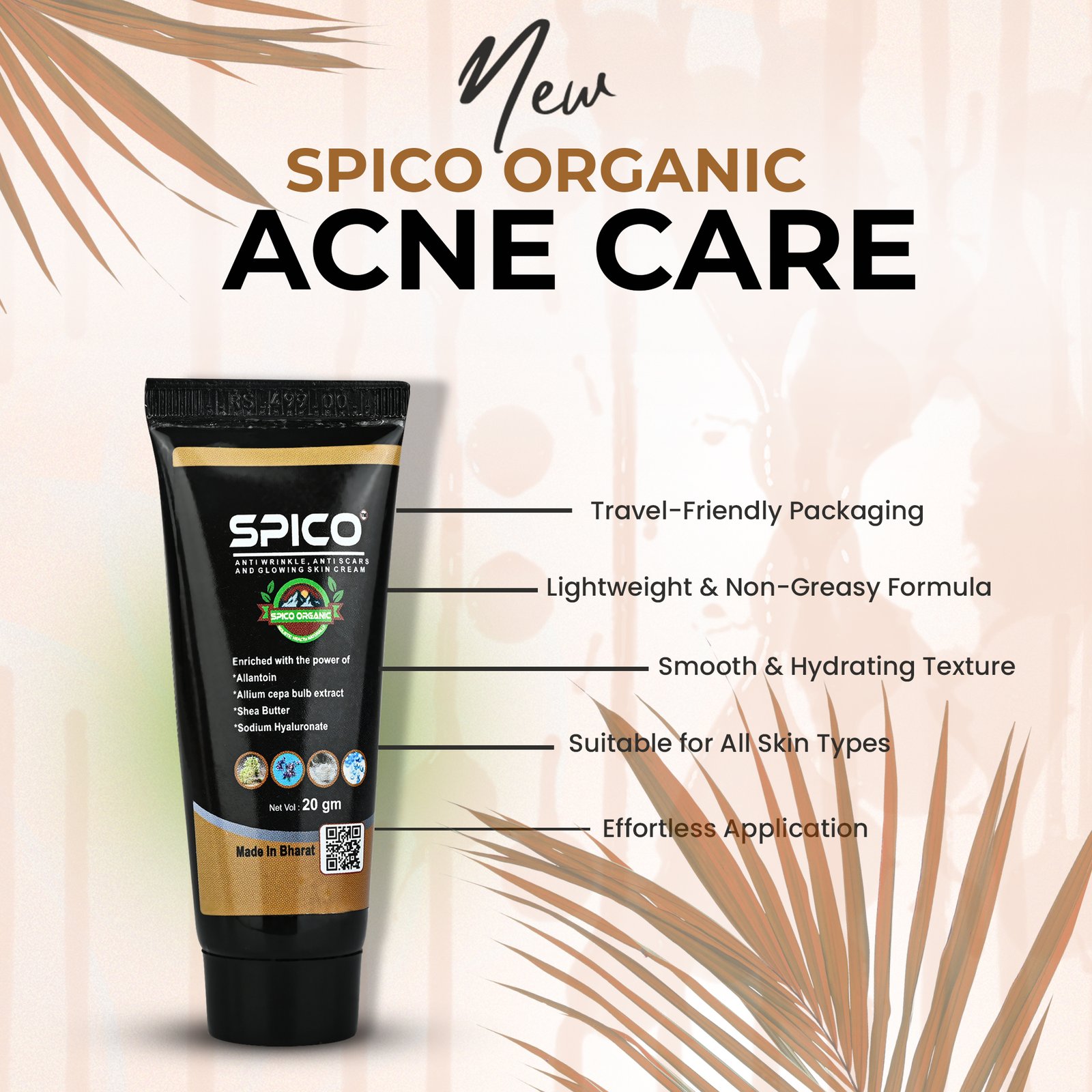 Spico Organic Anti Wrinkle Cream