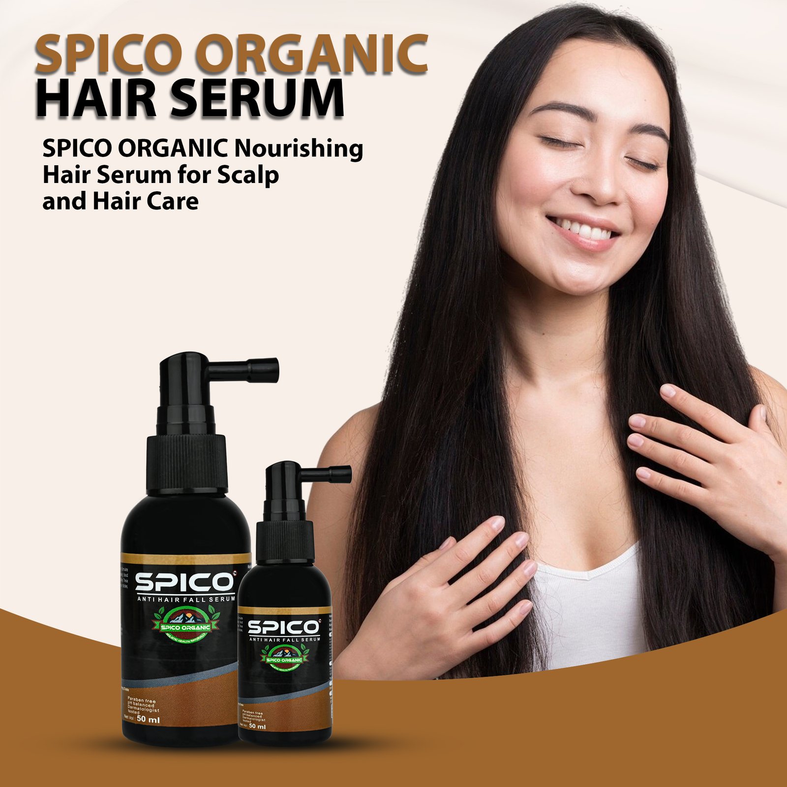 Spico Organic Anti Hair Fall Serum