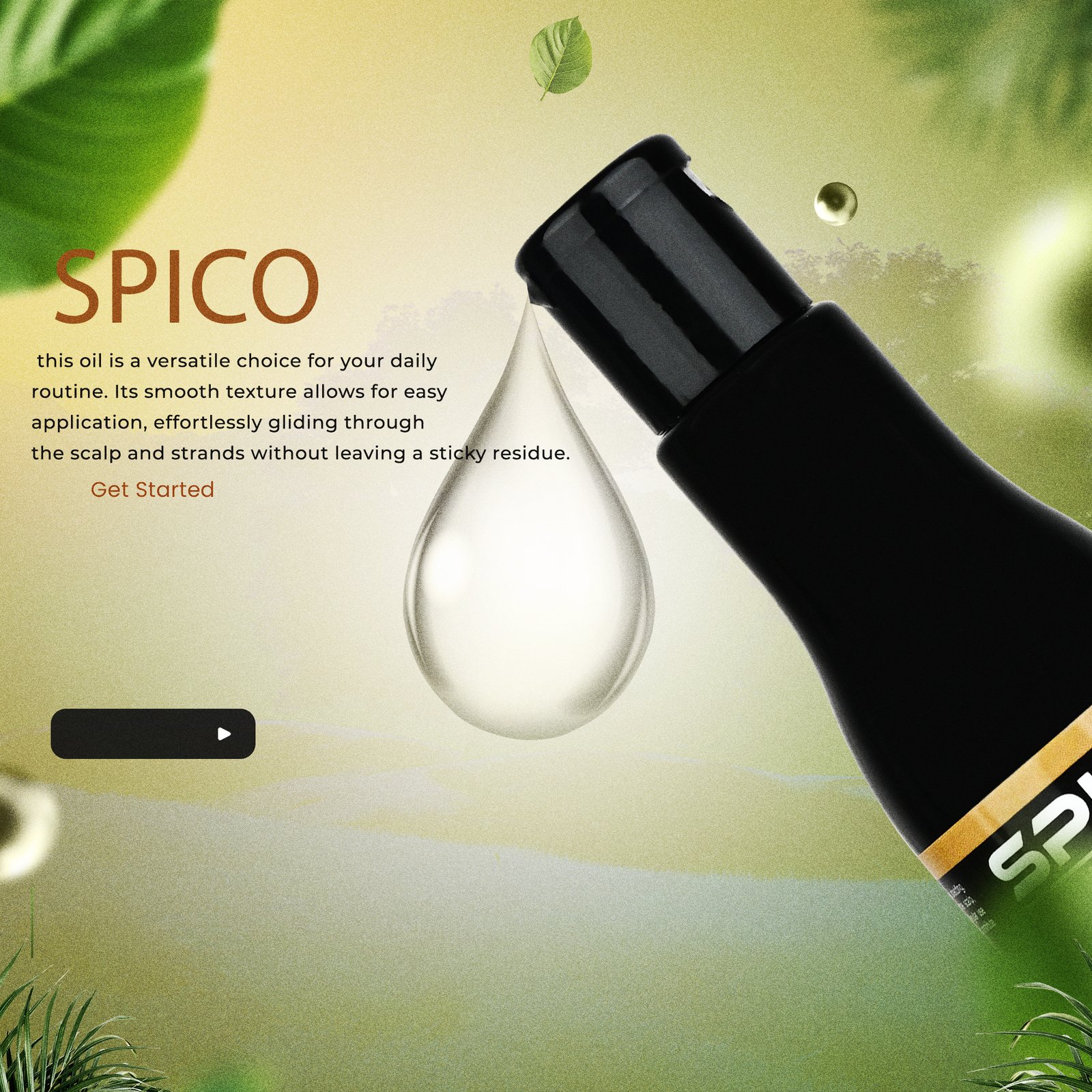 Spico Organic Anti Hair Fall Oil